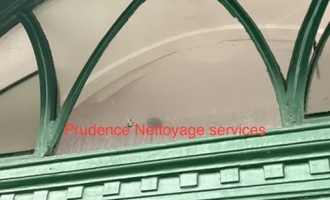 Nettoyage vitre en hauteur-avant 