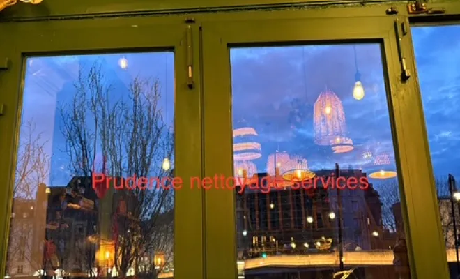 Nettoyage vitres-